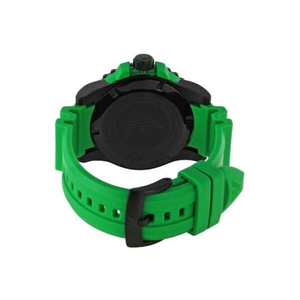 Emporio Armani Round Black Mother Of Pearl Men Watch Ar11440