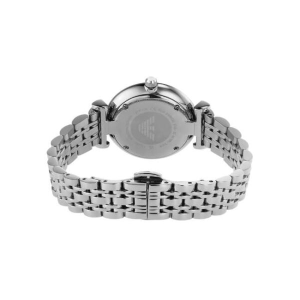Emporio Armani Round Silver Women Watch Ar11445