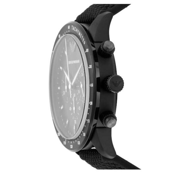 Emporio Armani Round Black Men Watch Ar11453