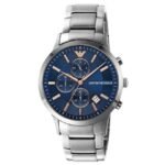 Emporio Armani Round Blue Men Watch Ar11458