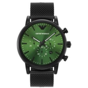 Emporio Armani Round Green Men Watch Ar11470