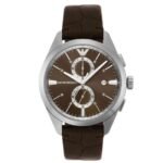 Emporio Armani Round Brown Men Watch Ar11482