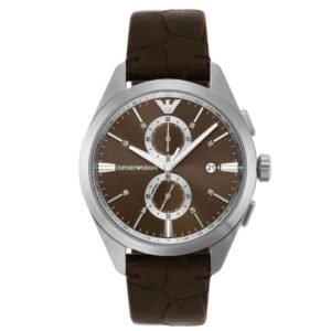 Emporio Armani Round Brown Men Watch Ar11482