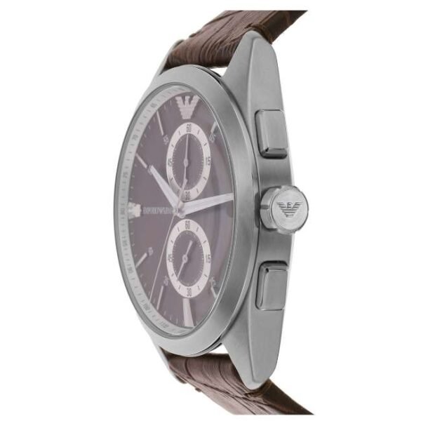 Emporio Armani Round Brown Men Watch Ar11482