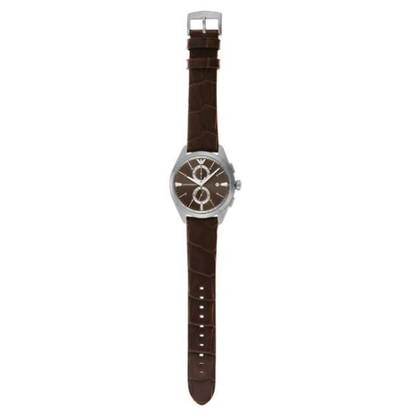 Emporio Armani Round Brown Men Watch Ar11482