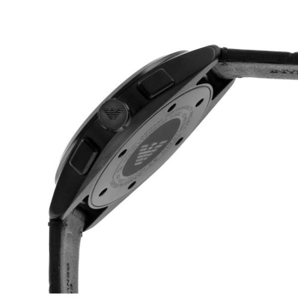 Emporio Armani Round Black Men Watch Ar11483