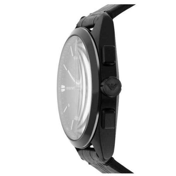 Emporio Armani Round Black Men Watch Ar11483