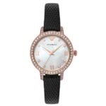 Emporio Armani Round White Mother Of Pearl Women Watch Ar11485