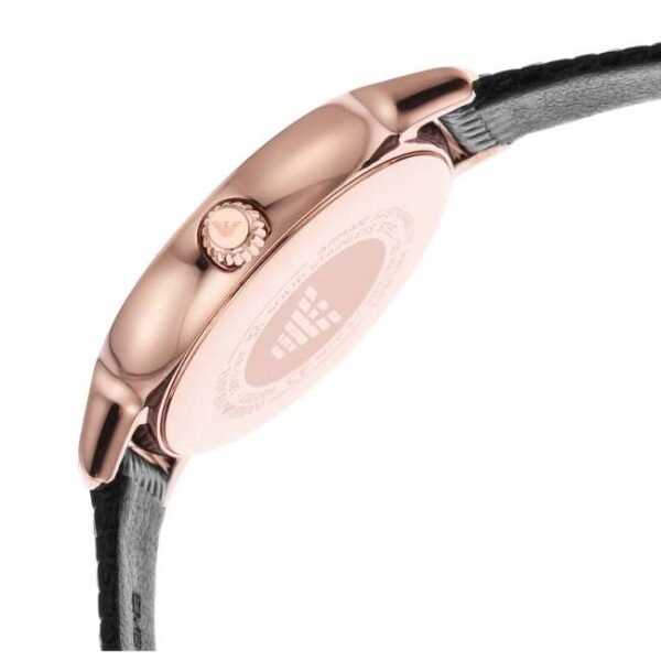 Emporio Armani Round White Mother Of Pearl Women Watch Ar11485