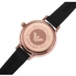 Emporio Armani Round White Mother Of Pearl Women Watch Ar11485