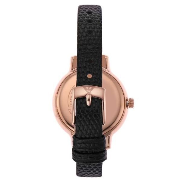 Emporio Armani Round White Mother Of Pearl Women Watch Ar11485