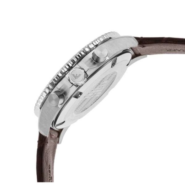 Emporio Armani Round Brown Men Watch Ar11486