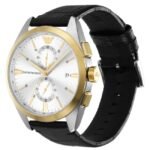 Emporio Armani Round Silver Men Watch Ar11498