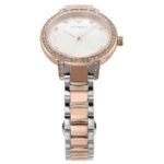 Emporio Armani Round White Mother Of Pearl Women Watch Ar11499