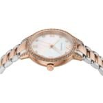Emporio Armani Round White Mother Of Pearl Women Watch Ar11499