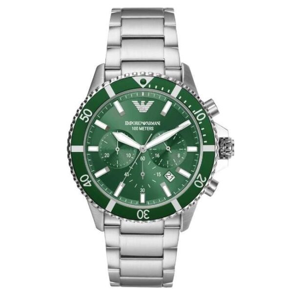 Emporio Armani Round Green Men Watch Ar11500