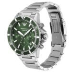 Emporio Armani Round Green Men Watch Ar11500