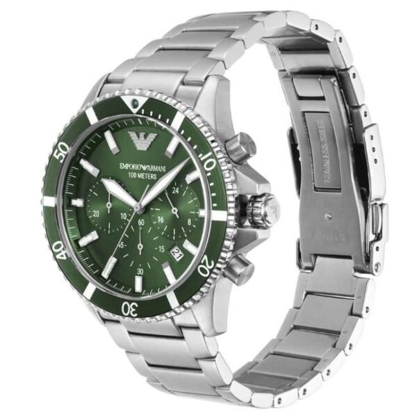 Emporio Armani Round Green Men Watch Ar11500