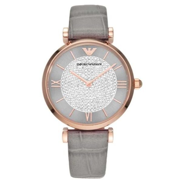 Emporio Armani Round Gray Women Watch Ar11502