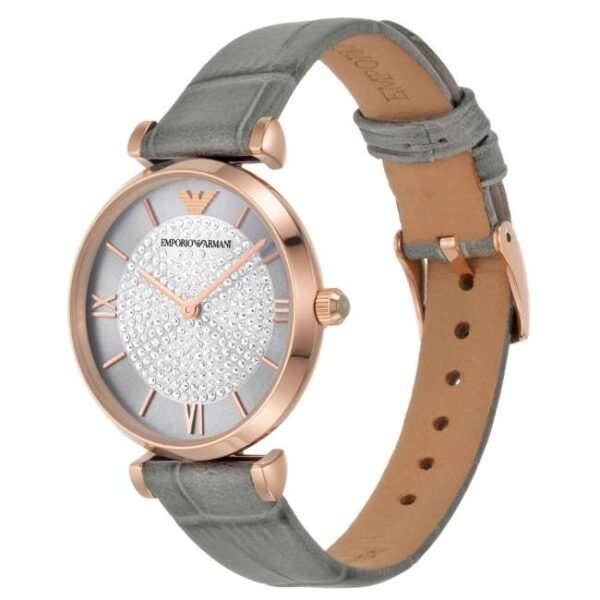 Emporio Armani Round Gray Women Watch Ar11502