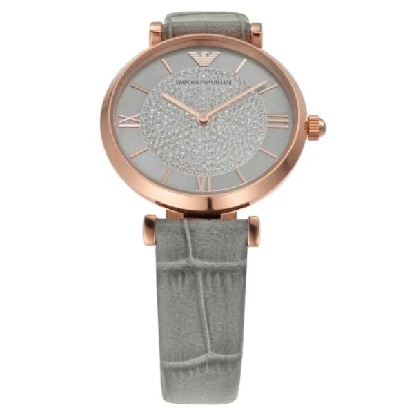 Emporio Armani Round Gray Women Watch Ar11502