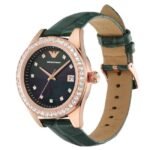 Emporio Armani Round Black Women Watch Ar11506