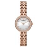 Emporio Armani Round Silver Women Watch Ar11508