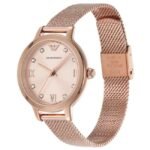 Emporio Armani Round Pink Women Watch Ar11512