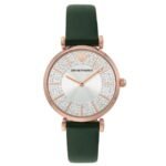 Emporio Armani Round Silver Women Watch Ar11517