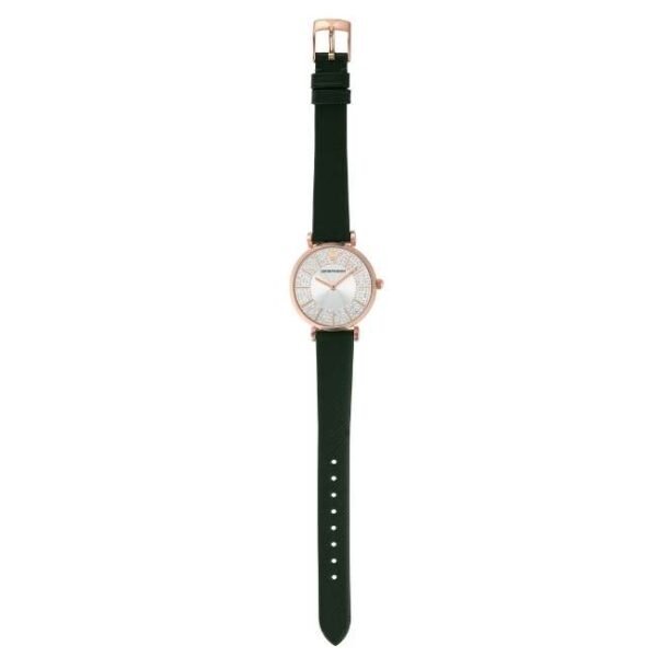 Emporio Armani Round Silver Women Watch Ar11517
