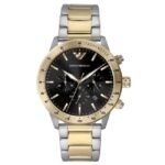 Emporio Armani Round Black Men Watch Ar11521