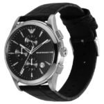 Emporio Armani Round Black Men Watch Ar11530