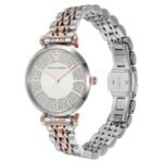 Emporio Armani Round Silver Women Watch Ar11537