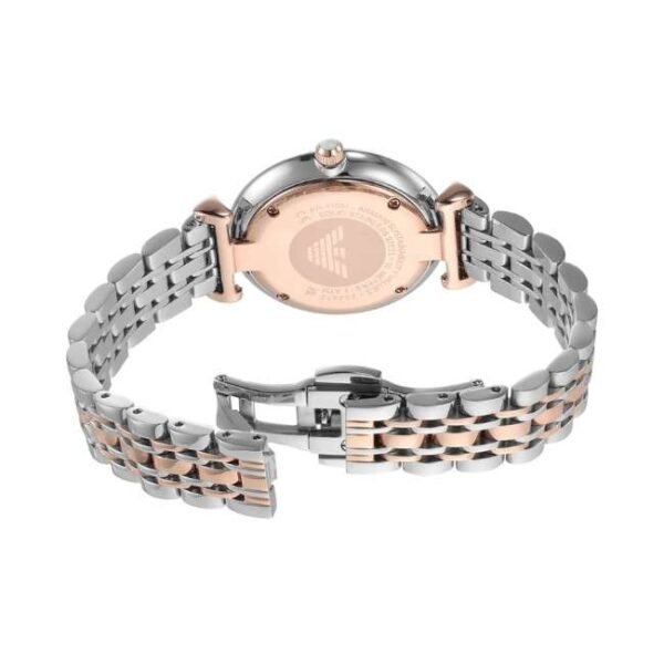 Emporio Armani Round Silver Women Watch Ar11537