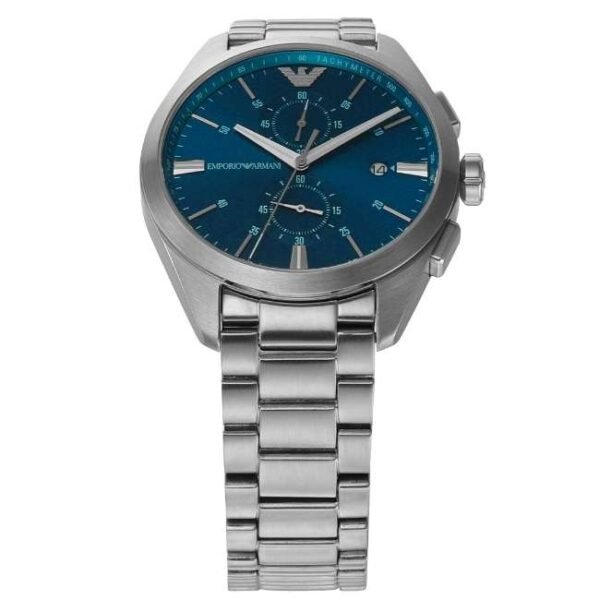 Emporio Armani Round Blue Men Watch Ar11541