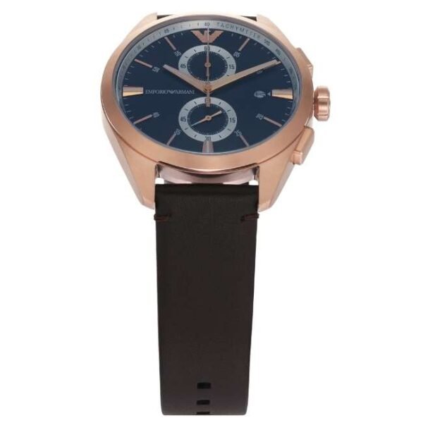 Emporio Armani Round Blue Men Watch Ar11554