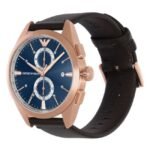Emporio Armani Round Blue Men Watch Ar11554