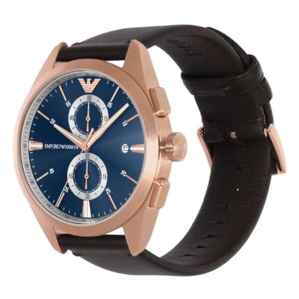 Emporio Armani Round Blue Men Watch Ar11554