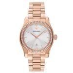 Emporio Armani Round Silver Women Watch Ar11558