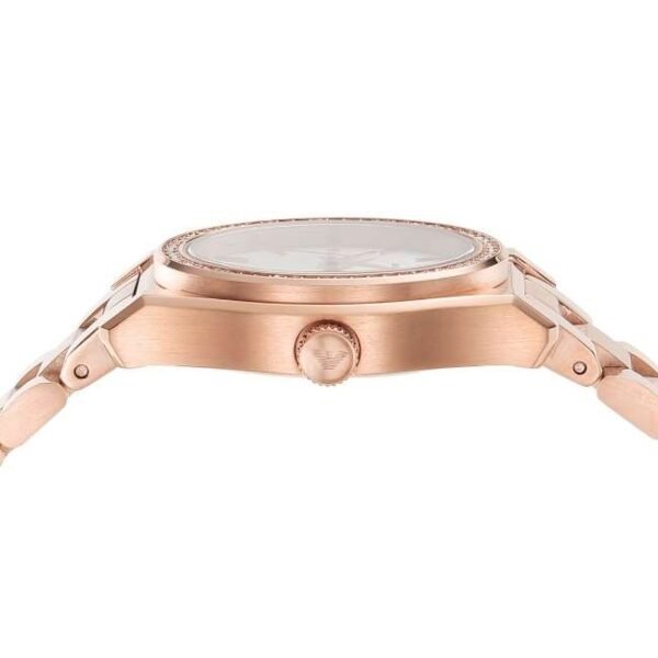 Emporio Armani Round Silver Women Watch Ar11558