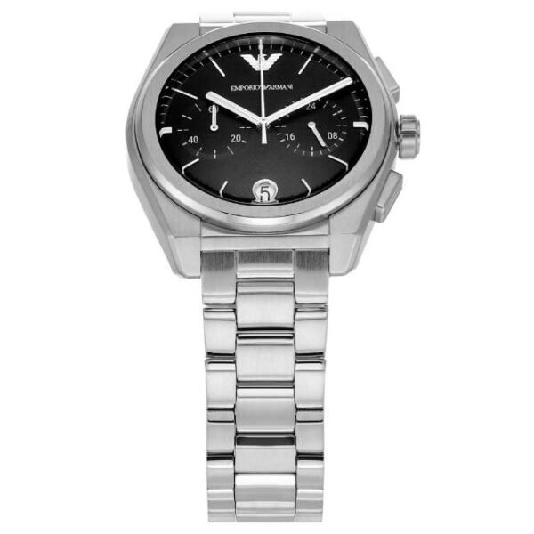 Emporio Armani Round Black Men Watch Ar11560