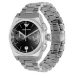 Emporio Armani Round Black Men Watch Ar11560