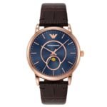 Emporio Armani Round Blue Men Watch Ar11566
