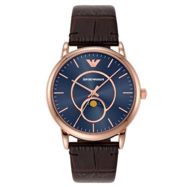 Emporio Armani Round Blue Men Watch Ar11566