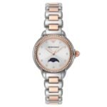 Emporio Armani Round Silver Women Watch Ar11567