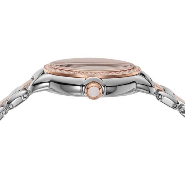 Emporio Armani Round Mother Of Pearl, White Women Watch Ar11569