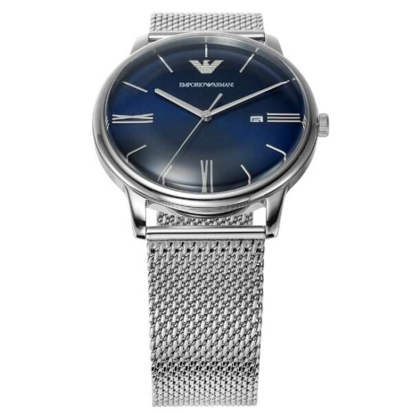Emporio Armani Round Blue Men Watch Ar11571
