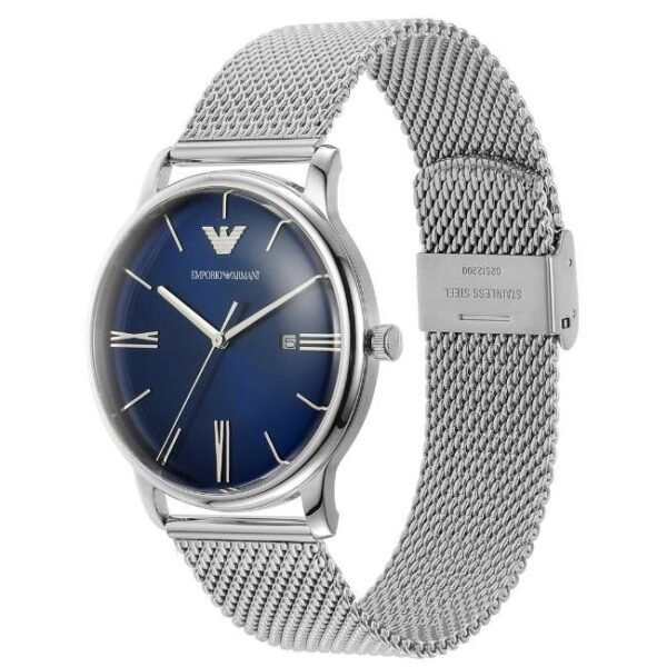 Emporio Armani Round Blue Men Watch Ar11571