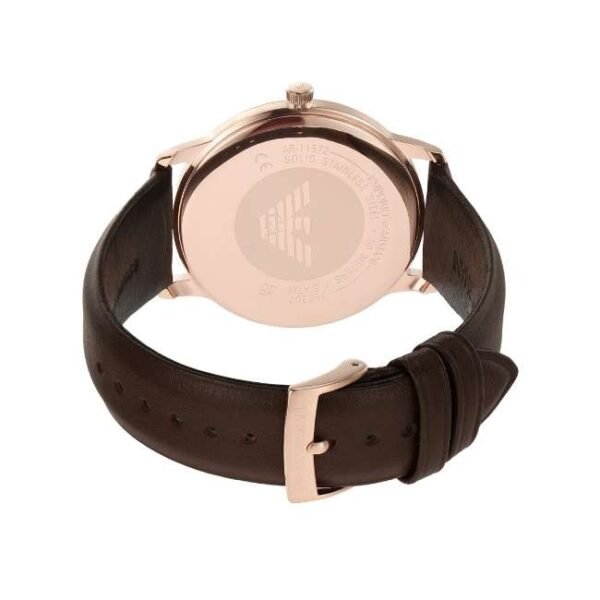 Emporio Armani Round White Men Watch Ar11572