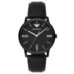 Emporio Armani Round Black Men Watch Ar11573
